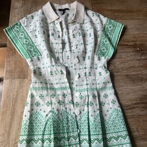 Maje Guipure Mini Dress - S